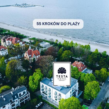 Hotel Testa Sopot Bagian luar foto